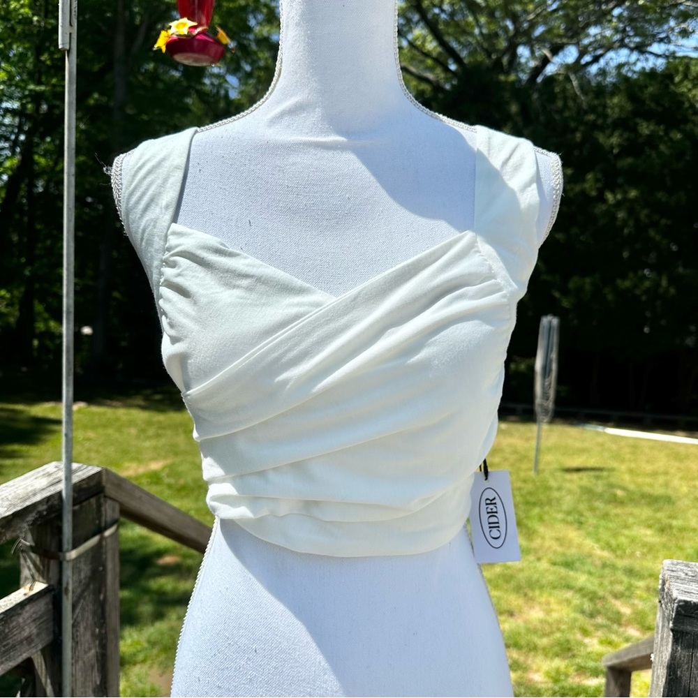 Cider wrap blouse